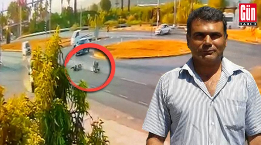 Antalya'da kaza can aldı
